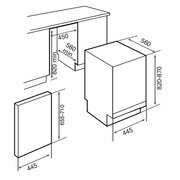 Посудомоечная машина Teka DW1 455 FI фото 3 в Челябинске
