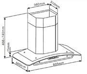 Вытяжка Zigmund Shtain K 246.91 S фото 2 в Челябинске