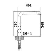 Смеситель Franke Samoa хром фото 2 в Челябинске
