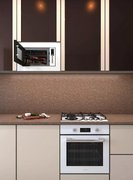 Встраиваемая микроволновая печь KRONA LAUNE 60 WH DOTS K фото 3 в Челябинске