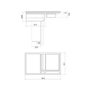 Варочная панель FALMEC Design+ MODULA/M2 (84 х 51) фото 3 в Челябинске