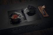 Варочная панель с вытяжкой и установочным комплектом BORA PKAS3FIAB (1x PKAS3AB, 2x PKFI3, 1x EFBV90, 1x EFS375, 1xEFV) фото 3 в Челябинске