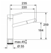 Смеситель Franke Gaia фото 3 в Челябинске