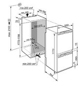 Встраиваемый холодильник Liebherr SICN 3356 Premium NoFrost фото 4 в Челябинске