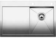 Мойка Blanco Zerox 4S-IF/A крыло слева нержавеющая сталь фото в Челябинске