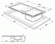 Мойка Smeg LV100S фото 2 в Челябинске