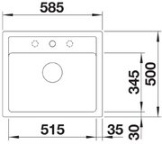 Мойка BLANCO LEGRA 6 Silgranit кофе фото 4 в Челябинске