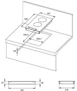 Независимая варочная панель Kuppersberg FQ3VT03 фото 2 в Челябинске