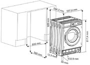 Встраиваемая стиральная машина Vestfrost VF714BI03W фото 4 в Челябинске