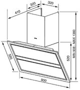 Вытяжка Smeg KCVB9B фото 2 в Челябинске