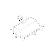 Вытяжка Bertazzoni KU90 PRO 1 X A фото 4 в Челябинске