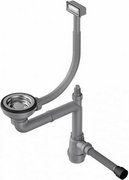 Арматура для одночашевых моек с декоративной решеткой Omoikiri WK-1-SI фото в Челябинске