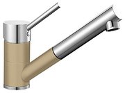 Смеситель Blanco Antas-S chrome/Silgranit шампань фото в Челябинске