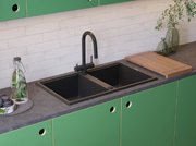 Мойка Omoikiri TEDORI 86-2 BL фото 2 в Челябинске