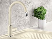 Смеситель Blanco MIDA-S SILGRANIT белый 521457 фото 4 в Челябинске