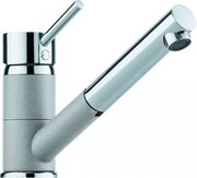Смеситель Franke Sinta выдвижной шланг хром/серебро фото в Челябинске