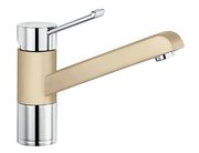 Смеситель Blanco Zenos chrome/Silgranit шампань фото в Челябинске