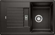 Мойка BLANCO ZIA 45 S Silgranit черный фото в Челябинске