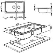 Мойка Smeg LGM862 фото 2 в Челябинске