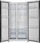 Холодильник Hyundai CS6503FV белое стекло фото 3 в Челябинске