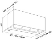 Вытяжка Falmec Integrata 60 ix (600) фото 4 в Челябинске