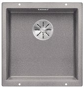 Мойка Blanco SUBLINE 400-U SILGRANIT отводная арматура InFino® алюметаллик темный фото в Челябинске