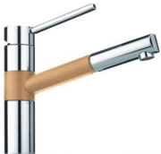 Смеситель Franke 350 хром/бежевый