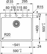 Мойка Franke MRG 610-54 FTL черный матовый фото 3 в Челябинске