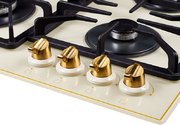 Газовая варочная поверхность Kuppersberg FQ663 C Gold фото 2 в Челябинске