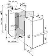 Встраиваемый холодильник Liebherr ICNSd 5603 фото 4 в Челябинске