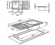 Мойка Smeg AP102D фото 2 в Челябинске