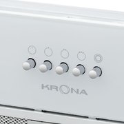 Встраиваемая вытяжка Krona ELISA 600 GLASS WHITE PB фото 2 в Челябинске