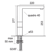 Смеситель Fulgor Milano FT 450 X фото 2 в Челябинске