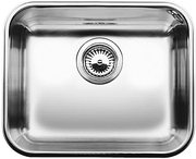 Мойка Blanco Gamma 420-U клапан-автомат нержавеющая сталь фото в Челябинске