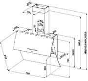 Вытяжка Faber MIRROR WH BRS X/V A80 LOGIC фото 3 в Челябинске