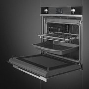 Комбинированный духовой шкаф Smeg SO6102M2N фото 4 в Челябинске