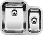 Мойка Blanco Ypsilon 550-U чаша слева, клапан-автомат нержавеющая сталь фото в Челябинске