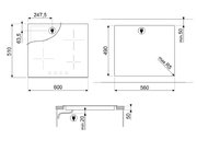 Варочная панель Smeg SE364TDM фото 3 в Челябинске