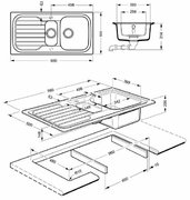 Мойка Smeg LS251CO фото 2 в Челябинске