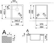 Мойка Smeg VFU34SFR фото 3 в Челябинске