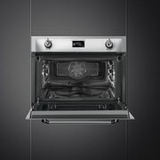 Духовой шкаф комбинированный с микроволновой печью Smeg SF4920MCX1 фото 3 в Челябинске