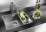 Мойка Blanco Subline 500-F темная скала фото 3 в Челябинске