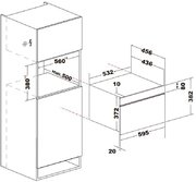 Встраиваемая микроволновая печь Korting KMI 830 GNBX фото 3 в Челябинске