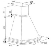 Вытяжка Kuppersberg Daphne 60 B 4HPB фото 2 в Челябинске
