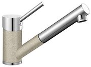 Смеситель Blanco Antas-S chrome/Silgranit серый беж фото 2 в Челябинске
