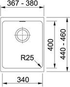 Мойка Franke KBG 110-34 бежевая фото 2 в Челябинске