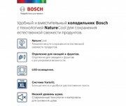 Холодильник с нижней морозильной камерой BOSCH KGE39AK33R фото 2 в Челябинске