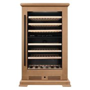 Винный шкаф Meyvel MV77PRO-KBT2 (Натуральный бук) фото 4 в Челябинске