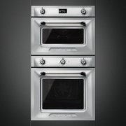 Духовой шкаф комбинированный с микроволновой печью Smeg SF4920MCX1 фото 2 в Челябинске