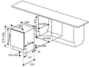 Встраиваемая посудомоечная машина Bertazzoni DW60BIT фото 4 в Челябинске